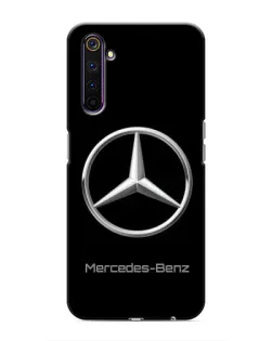 Чехол для Realme 6 Pro с картинкой «Mercedes Silver Logo»