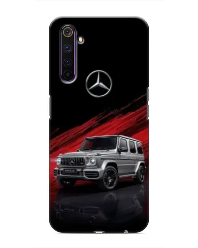 Чехол для Realme 6 Pro с картинкой «Mercedes G-Class красный» Чехол для Realme 6 Pro с картинкой «Mercedes G-Class красный»