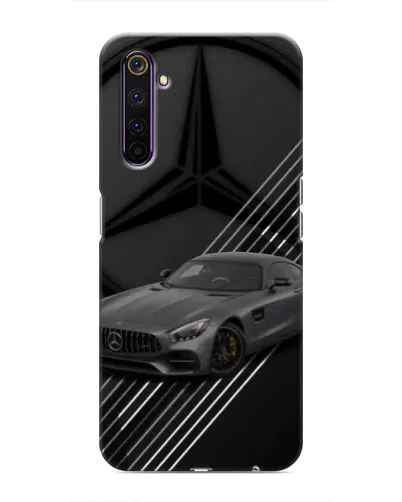 Чехол для Realme 6 Pro с картинкой «Mercedes AMG — графика» Чехол для Realme 6 Pro с картинкой «Mercedes AMG — графика»