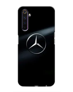 Чохол для Realme 6 Pro з картинкою «Mercedes на металі»