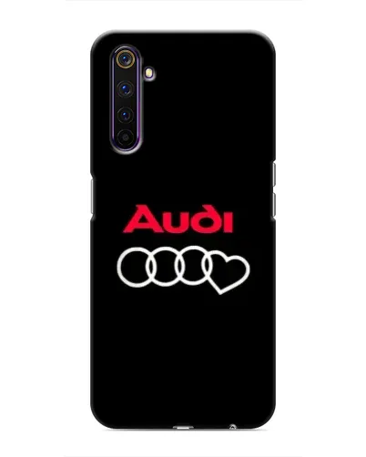 Чехол для Realme 6 Pro с картинкой «Логотип Audi Heart»