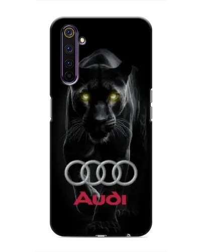 Чехол для Realme 6 Pro с картинкой «Пантера и Audi»