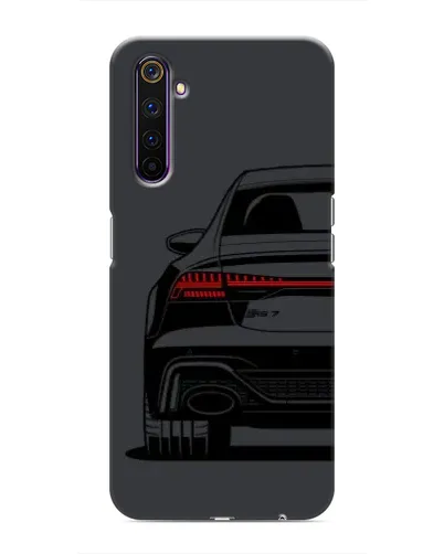 Чехол для Realme 6 Pro с картинкой «Задняя часть Audi — арт»