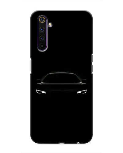 Чехол для Realme 6 Pro с картинкой «Взгляд Audi в темноте»
