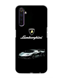 Чохол для Realme 6 Pro з картинкою «Логотип Lamborghini класика»