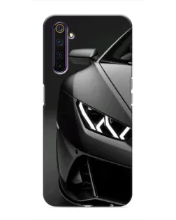 Чохол для Realme 6 Pro з картинкою «Lamborghini фари деталізація»