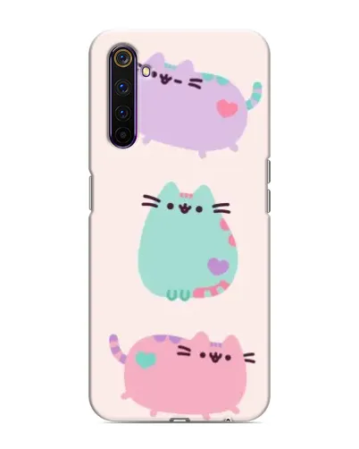 Чехол для Realme 6 Pro с картинкой «Pusheen трио» Чехол для Realme 6 Pro с картинкой «Pusheen трио»