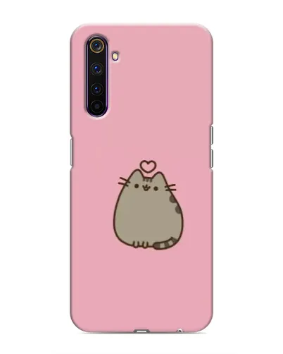 Чехол для Realme 6 Pro с картинкой «Pusheen сердце» Чехол для Realme 6 Pro с картинкой «Pusheen сердце»