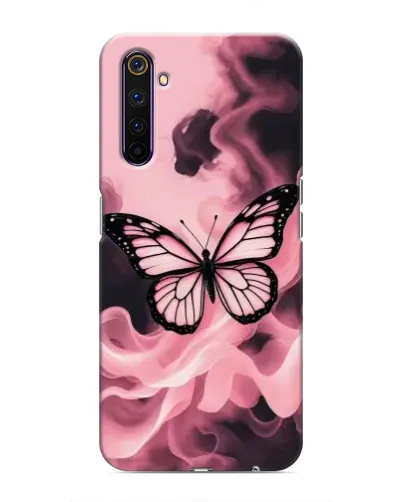 Чохол для Realme 6 Pro з картинкою «Метелик у диму» Чохол для Realme 6 Pro з картинкою «Метелик у диму»