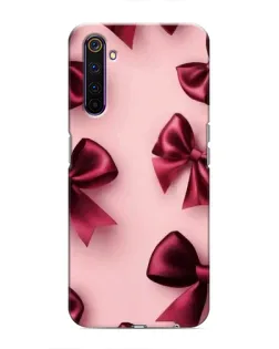 Чохол для Realme 6 Pro з картинкою «Бордовий атлас»