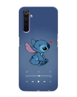 Чехол для Realme 6 Pro с картинкой «Музыкальный Stitch»