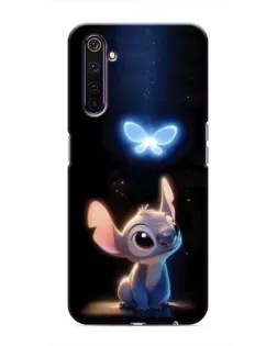 Чехол для Realme 6 Pro с картинкой «Сияющий Стич»