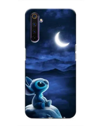 Чехол для Realme 6 Pro с картинкой «Лунная ночь Стича»