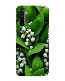 Чехол для Realme 6 Pro с картинкой «Ландыши в зелени»