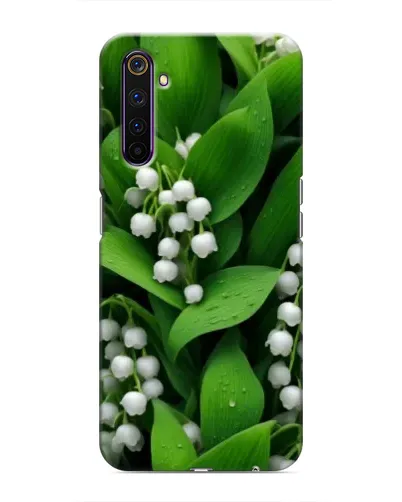 Чехол для Realme 6 Pro с картинкой «Ландыши в зелени»