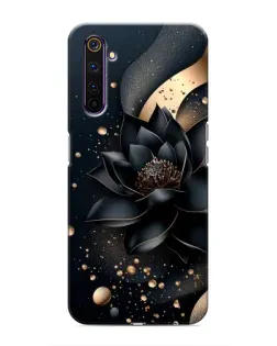 Чехол для Realme 6 Pro с картинкой «Черный лотос»