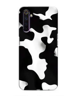 Чехол для Realme 6 Pro с картинкой «Черно-белое пятно»