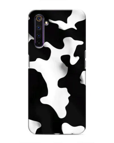 Чехол для Realme 6 Pro с картинкой «Черно-белое пятно»