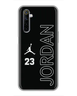 Чехол для Realme 6 с картинкой «Jordan Vertical»