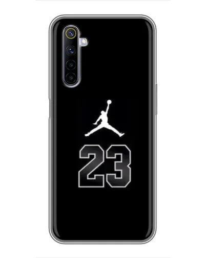 Чехол для Realme 6 с картинкой «Jordan Flight 23»