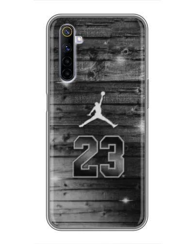 Чехол для Realme 6 с картинкой «Jordan Carbon 23»
