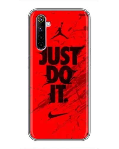 Чехол для Realme 6 с картинкой «Nike Just Do It»