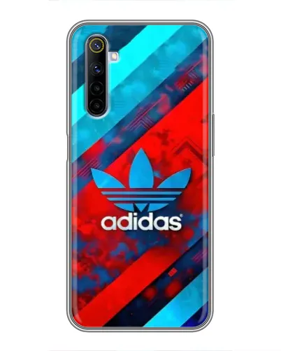 Чехол для Realme 6 с картинкой «Абстракция Adidas»