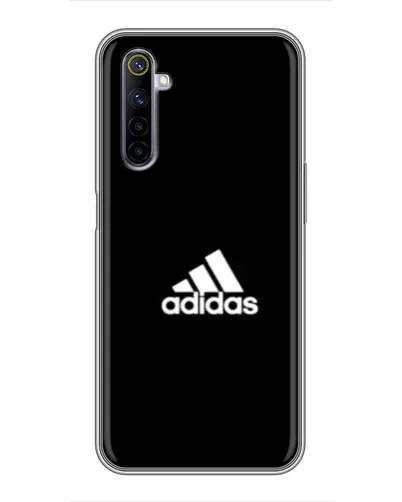Чехол для Realme 6 с картинкой «Adidas Red Style»