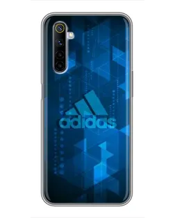 Чехол для Realme 6 с картинкой «Adidas Sport Art»