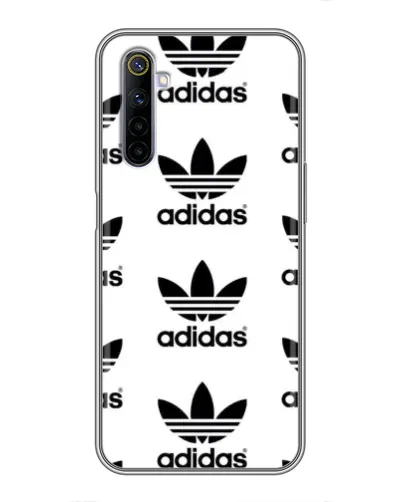 Чехол для Realme 6 с картинкой «Adidas Pattern»