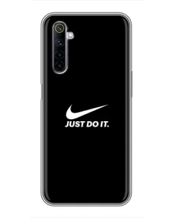 Чехол для Realme 6 с картинкой «Минимализм от Nike»