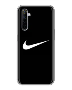 Чохол для Realme 6 з картинкою «Мінімалістичний Найк»