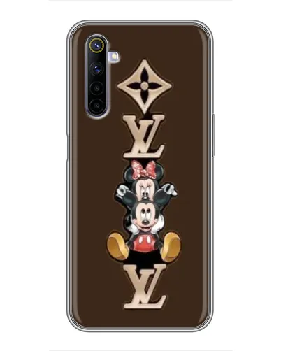 Чехол для Realme 6 с картинкой «LV и Микки Маус»