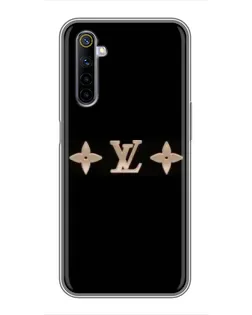 Чехол для Realme 6 с картинкой «Louis Vuitton — минимализм»