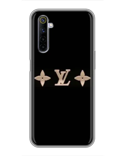Чехол для Realme 6 с картинкой «Louis Vuitton — минимализм»