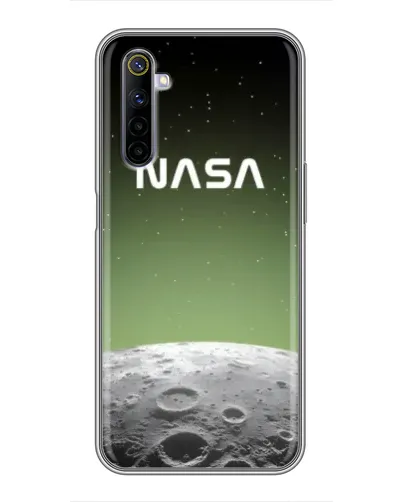 Чехол для Realme 6 с картинкой «NASA — лунный градиент»