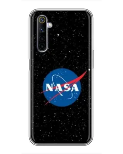 Чехол для Realme 6 с картинкой «NASA — звездное небо»