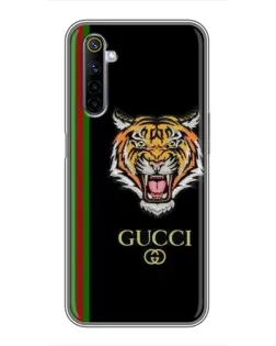 Чехол для Realme 6 с картинкой «Тигр Gucci»