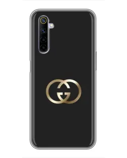 Чехол для Realme 6 с картинкой «Минимализм Gucci»