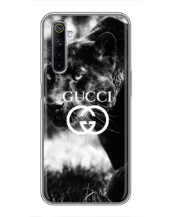 Чохол для Realme 6 з картинкою «Gucci — дика природа»