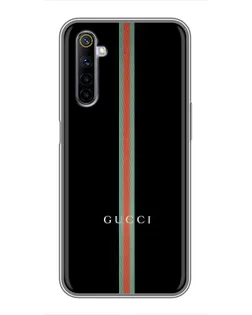 Чохол для Realme 6 з картинкою «Gucci — строга лінія»