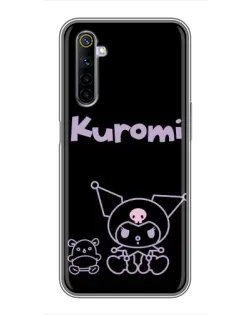 Чехол для Realme 6 с картинкой «Kuromi — черный минимализм» Чехол для Realme 6 с картинкой «Kuromi — черный минимализм»