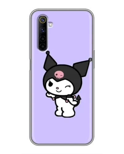 Чехол для Realme 6 с картинкой «Классическая Kuromi»