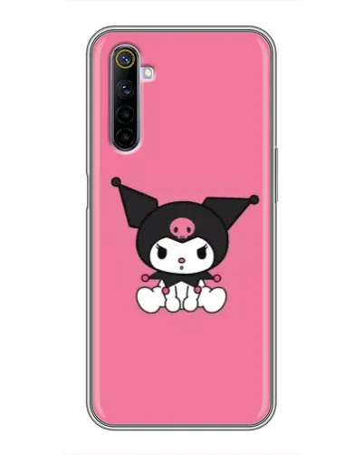 Чехол для Realme 6 с картинкой «Хмурая Kuromi»
