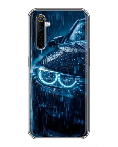 Чехол для Realme 6 с картинкой «BMW под дождем» Чехол для Realme 6 с картинкой «BMW под дождем»