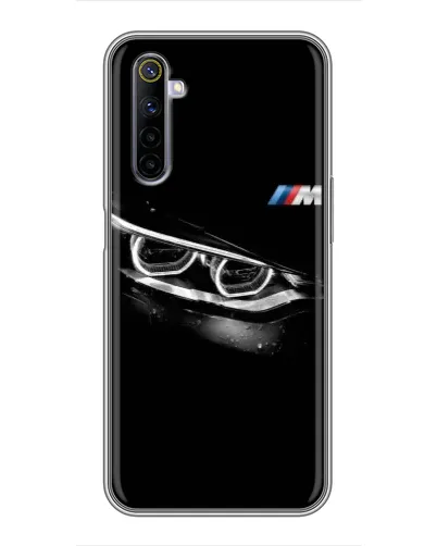 Чехол для Realme 6 с картинкой «BMW — взгляд тигра» Чехол для Realme 6 с картинкой «BMW — взгляд тигра»