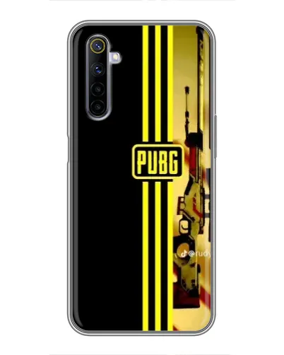 Чохол для Realme 6 з картинкою «PUBG — камуфляжний шолом»