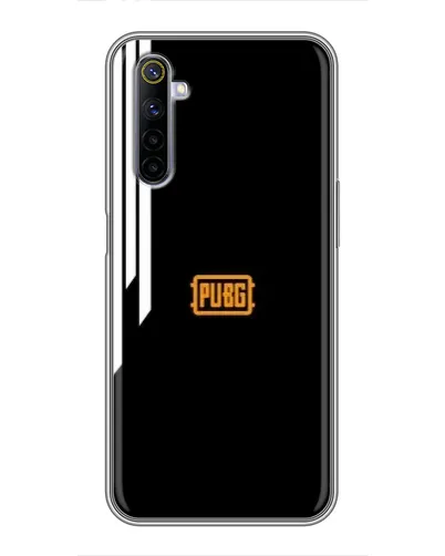 Чохол для Realme 6 з картинкою «PUBG — вертикальні лінії»