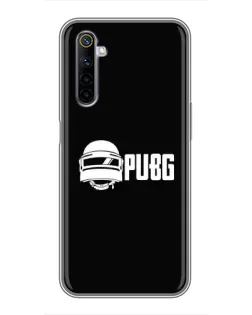 Чохол для Realme 6 з картинкою «PUBG — класичний лого»