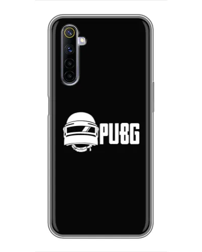 Чохол для Realme 6 з картинкою «PUBG — класичний лого»